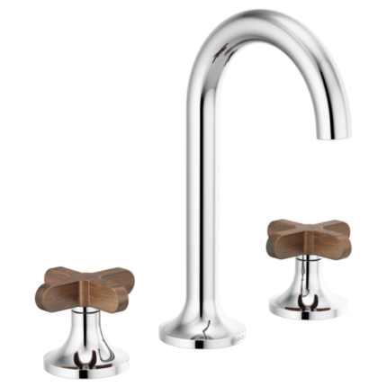 Brizo Odin widespread lavatory faucet in Luxe Gold finish