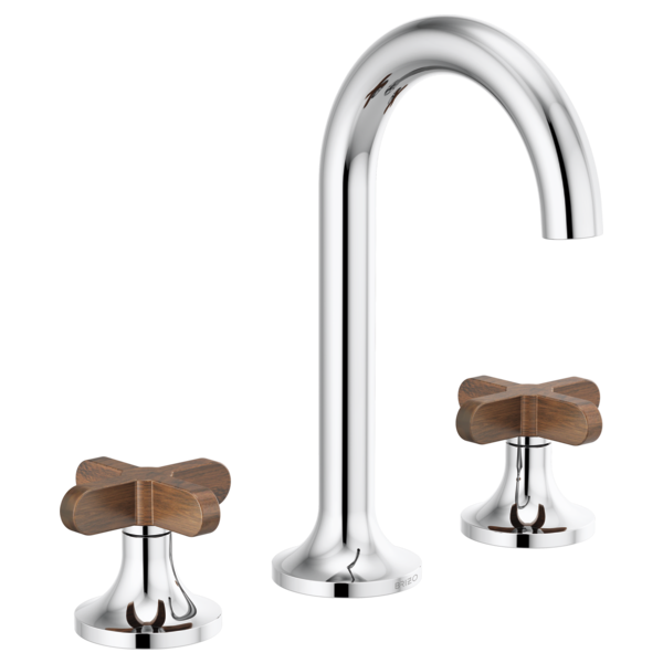 Brizo 65375LF-PCLHP-ECO--HX5373-PCWD Odin® Widespread Lavatory Faucet - Less Handles 1.2 GPM