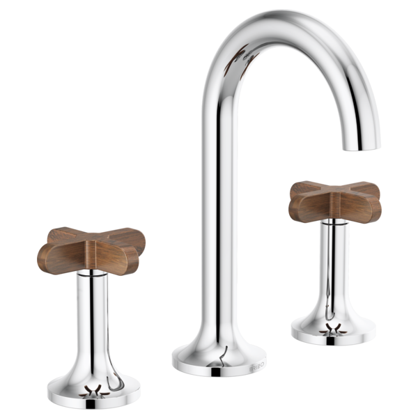 Brizo 65375LF-PCLHP-ECO--HX5375-PCWD Odin® Widespread Lavatory Faucet - Less Handles 1.2 GPM