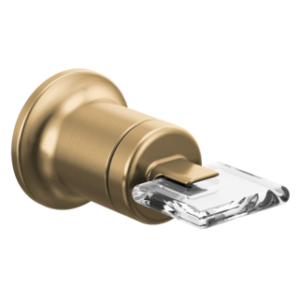 Two-Hole, Single-Handle Wall Mount Lavatory Faucet Knob Handle Kit HK5867-GLCL