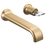 Brizo T65767LF-PCLHP-ECO--HL5868-PCCL--R85800 Two-Hole, Single-Handle Wall Mount Lavatory Faucet - Less Handle 1.2 GPM - Image 4