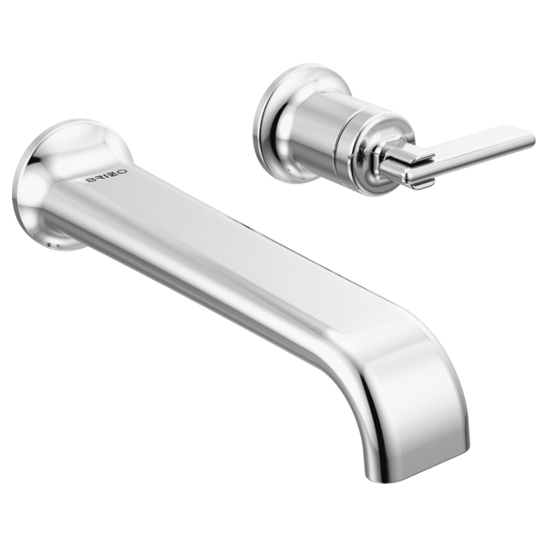 Brizo T65767LF-PCLHP-ECO--HL5868-PC--R85800 Two-Hole, Single-Handle Wall Mount Lavatory Faucet - Less Handle 1.2 GPM