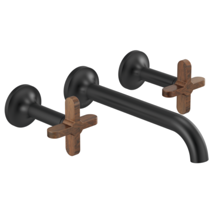 Brizo Jason Wu Wall Mount Lavatory Faucet Matte Black