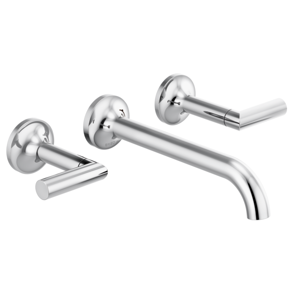 Brizo T65875LF-PCLHP--HL5875-PC--R65800 Odin® Two-Handle Wall Mount Lavatory Faucet - Less Handles