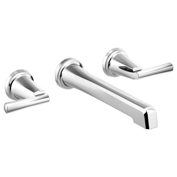 Brizo T65898LF-PCLHP--HL5898-PC--R65800 Levoir® Two-Handle Wall Mount Lavatory Faucet - Less Handles 1.5 GPM