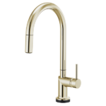 Brizo 64075LF-SLLHP Odin® SmartTouch® Pull-Down Kitchen Faucet with Arc Spout - Less Handle - Image 5