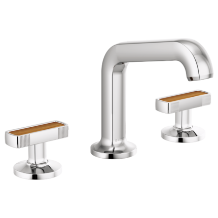 Brizo angled spout lavatory faucet – Polished Chrome finish