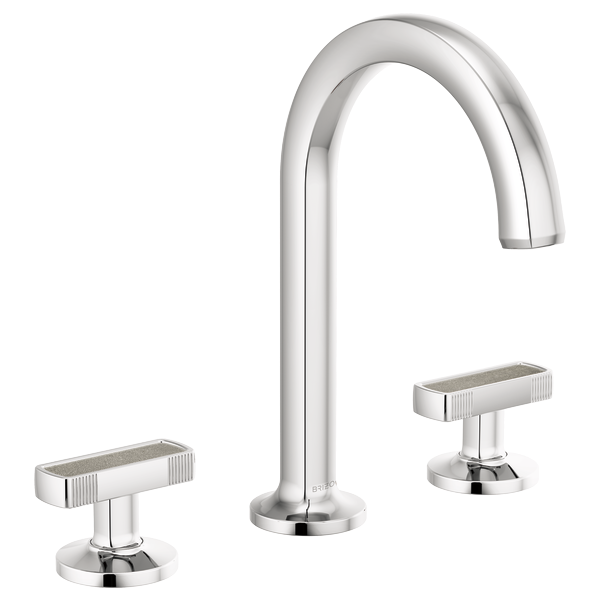Brizo 65306LF-PCLHP--HI5306-PCCT Kintsu® Widespread Lavatory Faucet with Arc Spout - Less Handles 1.5 GPM