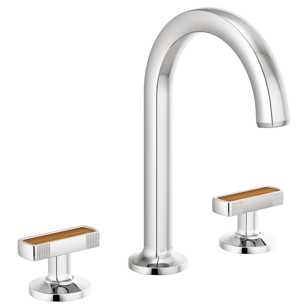 Brizo 65306LF-PCLHP--HI5306-PCWD Kintsu® Widespread Lavatory Faucet with Arc Spout - Less Handles 1.5 GPM