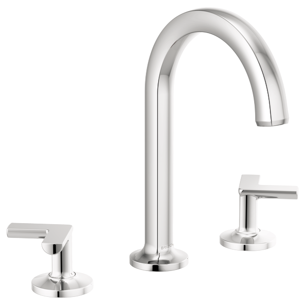 Brizo 65306LF-PCLHP--HX5306-PC Kintsu® Widespread Lavatory Faucet with Arc Spout - Less Handles 1.5 GPM