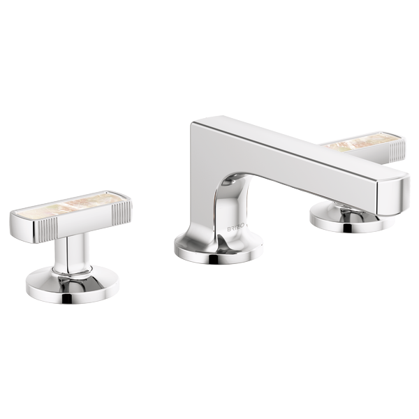 Brizo 65308LF-PCLHP--HI5306-PCPL Kintsu® Widespread Lavatory Faucet with Low Spout - Less Handles 1.5 GPM