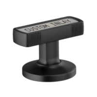 Widespread Lavatory Knob Handles with Custom Inlay HI5306-BL