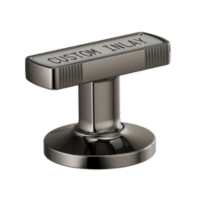 Widespread Lavatory Knob with Custom Inlay Handle Kit HI5306-BNX