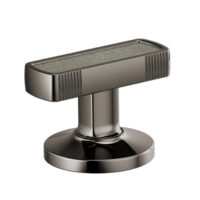 Widespread Lavatory Knob with Concrete Inlay Handle Kit HI5306-BNXCT