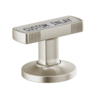 Widespread Lavatory Knob with Custom Inlay Handle Kit HI5306-NK