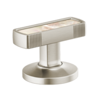 Widespread Lavatory Knob with Mother of Pearl Inlay Handle Kit HI5306-NKPL