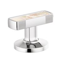 Widespread Lavatory Knob with Mother of Pearl Inlay Handle Kit HI5306-PCPL