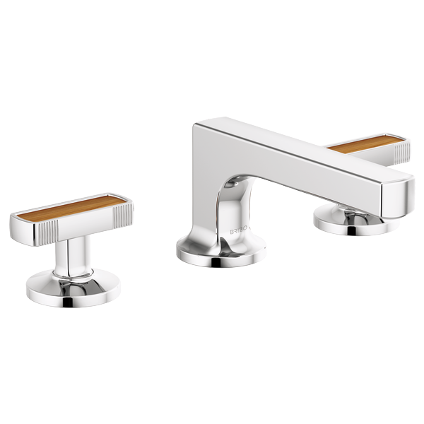 Brizo 65308LF-PCLHP-ECO--HI5306-PCWD Kintsu® Widespread Lavatory Faucet with Low Spout - Less Handles 1.2 GPM