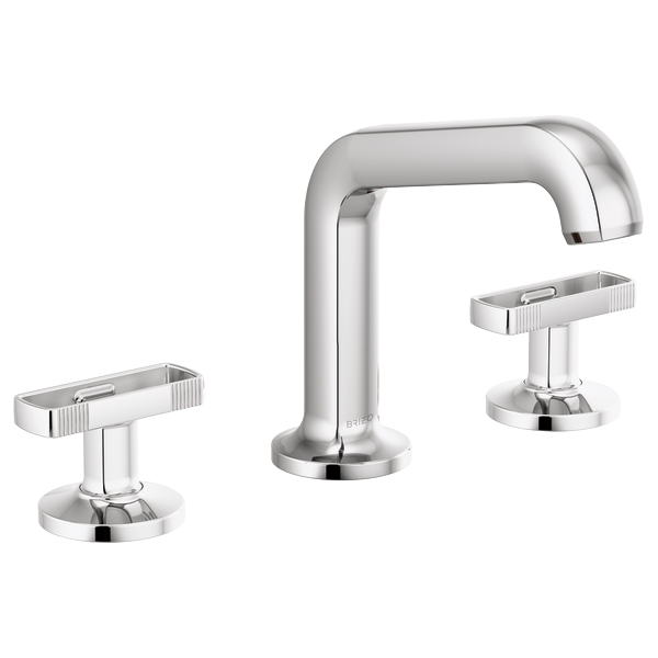 Brizo 65307LF-PCLHP-ECO--HK5306-PC Kintsu® Widespread Lavatory Faucet with Angled Spout - Less Handles 1.2 GPM