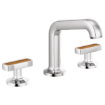 Brizo 65307LF-PCLHP-ECO--HI5306-PCWD Kintsu® Widespread Lavatory Faucet with Angled Spout - Less Handles 1.2 GPM
