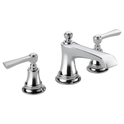 Brizo Rook widespread lavatory faucet in polished chrome finish