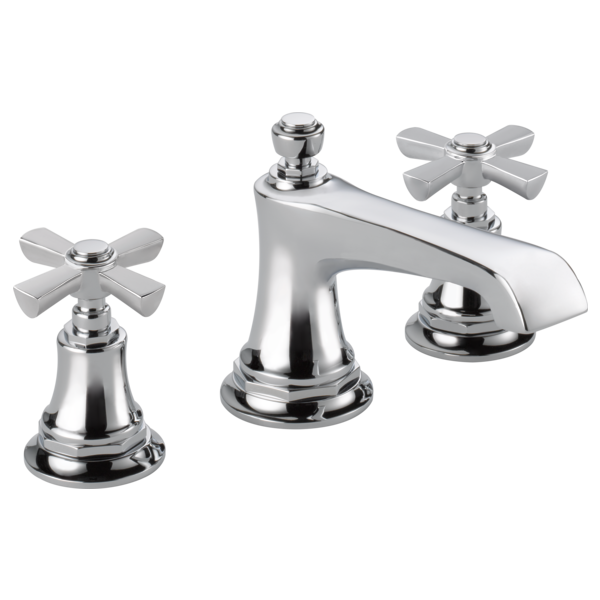 Brizo 65360LF-PCLHP--HX5361-PC Rook® Widespread Lavatory Faucet - Less Handles 1.5 GPM