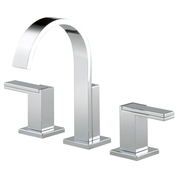 Brizo 65380LF-PCLHP--HL5380-PC Siderna® Widespread Lavatory Faucet - Less Handles 1.5 GPM