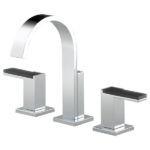 Brizo Siderna Widespread Lavatory Faucet in Polished Chrome – AquaLuxe Canada