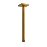 12" Ceiling Mount Shower Arm - Brushed Gold | Model Number: 517BG