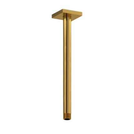 12" Ceiling Mount Shower Arm - Brushed Gold | Model Number: 517BG