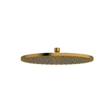 12" Rain Showerhead - Brushed Gold | Model Number: 472BG-WS
