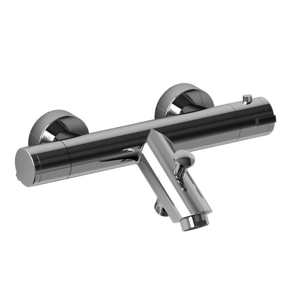 Riobel 1/2" Thermostatic External Bar with Diverter and Tub Spout CSTM81