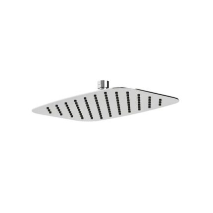 12" x 8" Rain Showerhead - Chrome | Model Number: 495C-WS
