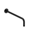 16" Wall Mount Shower Arm - Black | Model Number: 503BK