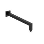 16" Wall Mount Shower Arm - Black | Model Number: 543BK