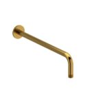 16" Wall Mount Shower Arm - Brushed Gold | Model Number: 503BG