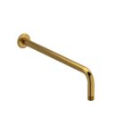 16" Wall Mount Shower Arm - Brushed Gold | Model Number: 554BG