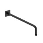 20" Wall Mount Shower Arm - Black | Model Number: 533BK