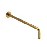 20" Wall Mount Shower Arm - Brushed Gold | Model Number: 513BG