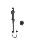 Type P (Pressure Balance) Shower - Black | Model Number: NB54BK