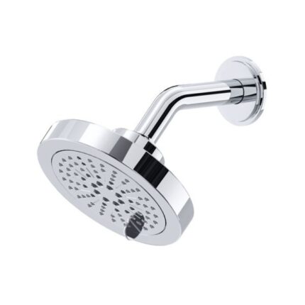 5" 6-Function Showerhead With Arm - Chrome | Model Number: 386C