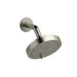 6" 6-Function Showerhead With Arm - Brushed Nickel | Model Number: 366BN-WS