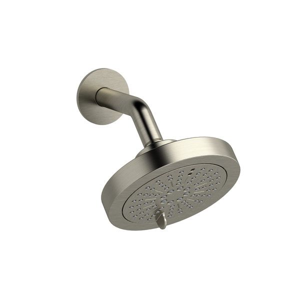 6" 6-Function Showerhead With Arm - Brushed Nickel | Model Number: 366BN-WS