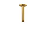 6" Ceiling Mount Shower Arm - Brushed Gold | Model Number: 508BG
