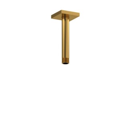 6" Ceiling Mount Shower Arm - Brushed Gold | Model Number: 518BG