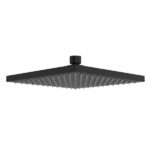 8" Rain Showerhead - Black | Model Number: 488BK-WS
