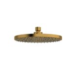 8" Rain Showerhead - Brushed Gold | Model Number: 468BG-WS