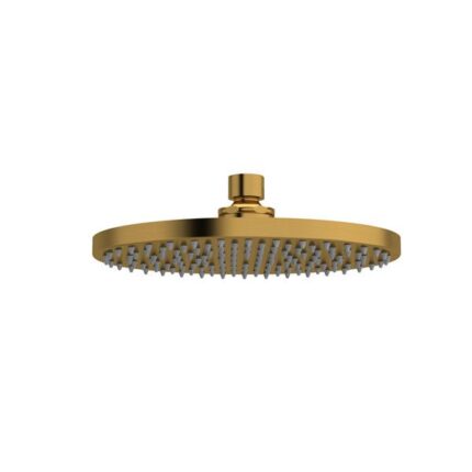 8" Rain Showerhead - Brushed Gold | Model Number: 468BG-WS