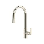Riobel Arca™ AA201 Pull-Down Kitchen Faucet with C-Spout - Image 3