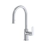 Riobel Arca AA101 Pull-Down Kitchen Faucet With Single Spray